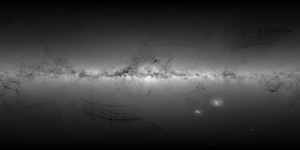 DR1 all sky brightness XY