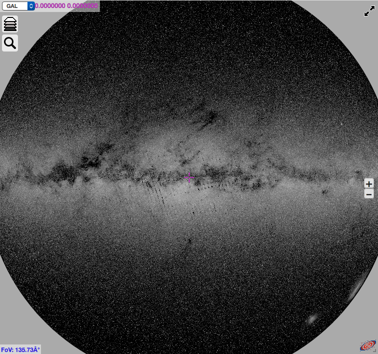 DR1 all sky brightness XY